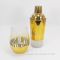 gold plating stainless cover glass shaker